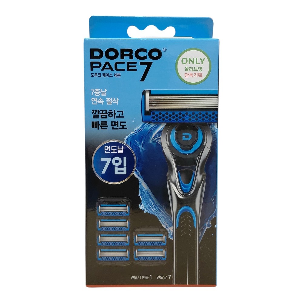 도루코 페이스7 프레쉬 면도기 + 면도날 7P 19,990원