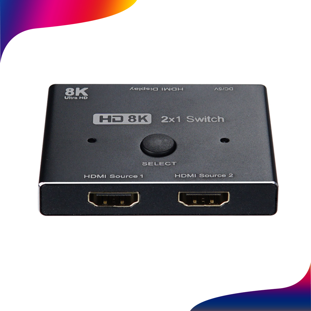 oms USB 3.1 Type C 양방향 선택기 2:1 8K 4K 30Hz 2포트 Gen2 컴스마트 HB698 41,500원