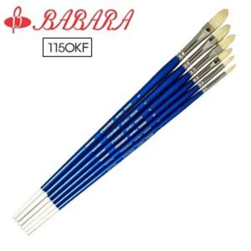 바바라 1150KF 유화붓 아크릴붓 돈모 필버트붓 낱개 / 옵션선택 27,600원