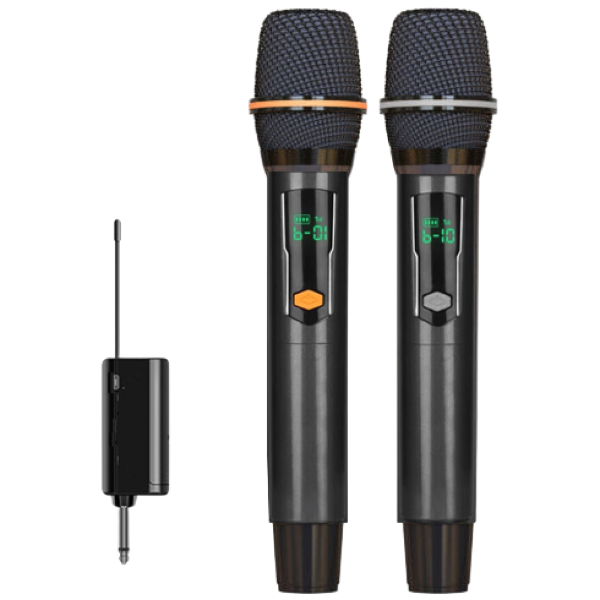 사용하기쉬운 고급형 2채널 무선마이크세트 강의 보컬 찬양 행사용 PROBAND 190,000원