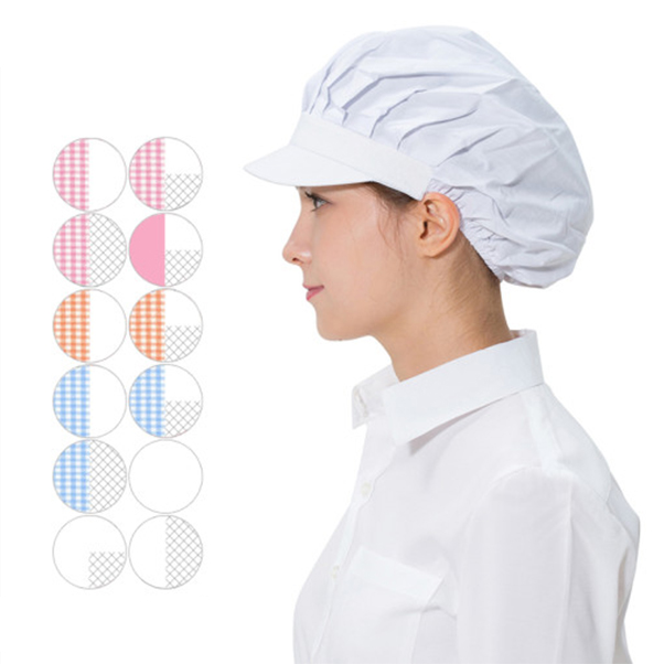 예경 위생모 12종류 위생조리모 조리모 위생모자 주방모자, 분홍체크 반망사   100개, 100개 185,000원
