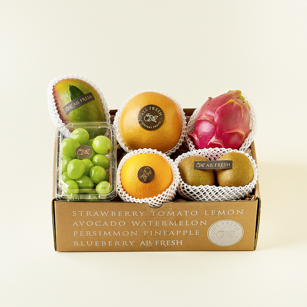 [로켓프레시] 올프레쉬 과일소믈리에 제철과일 혼합선물 세트 5호 1.84kg 44,900원