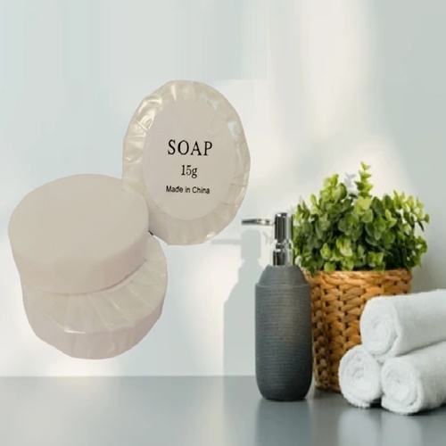 일회용 원형 미니비누 (15g) 개별포장 호텔 업소용 여행용 일회용비누 8,400원