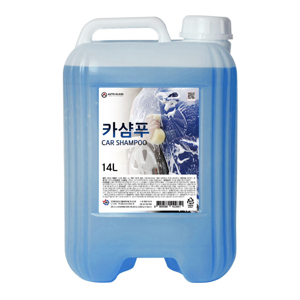 오토글로스 대용량 고농축 중성 카샴푸 세차샴푸, 14L, 1개 17,910원