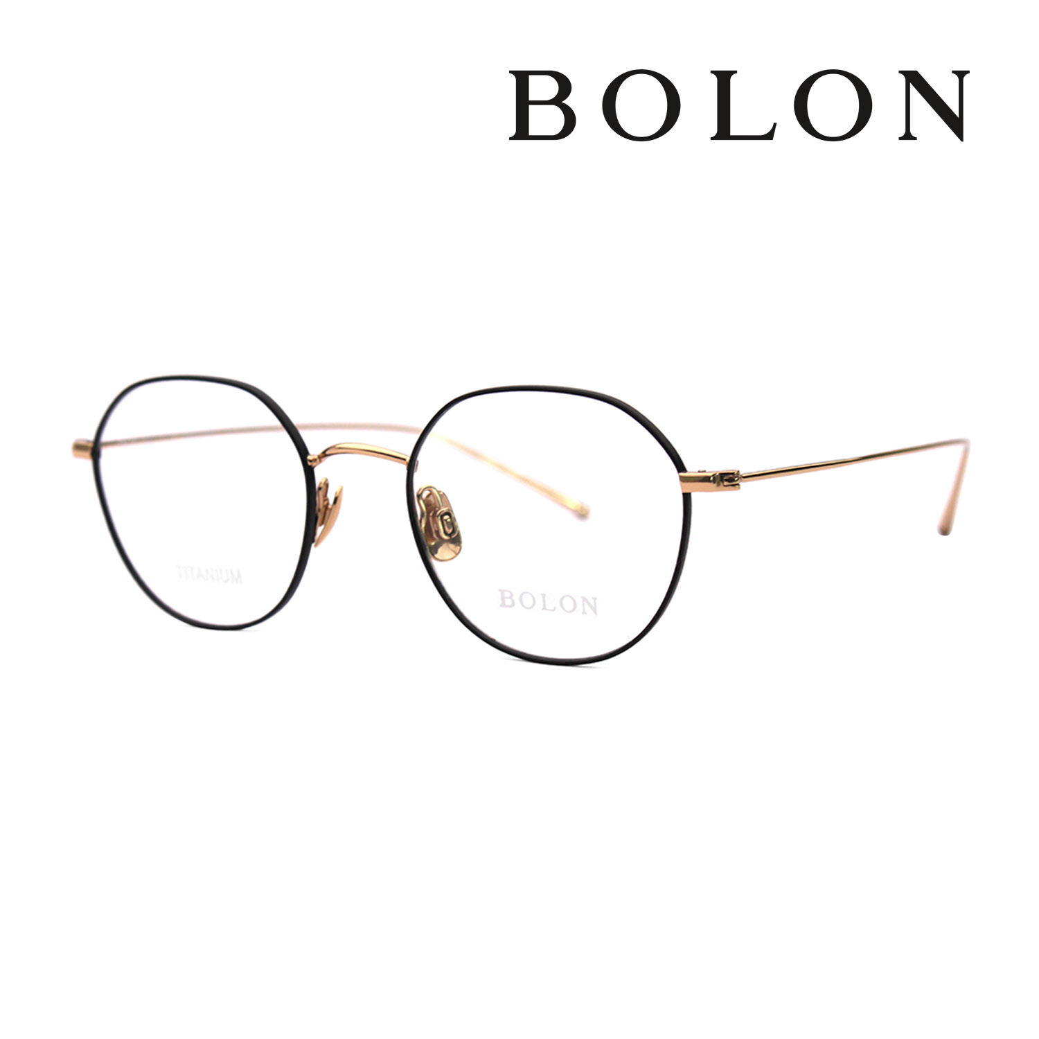 볼론 BT1629 B12 49 공식수입 푸네 스퀘어 라운드 티타늄 아시안핏 명품 안경테 235,550원
