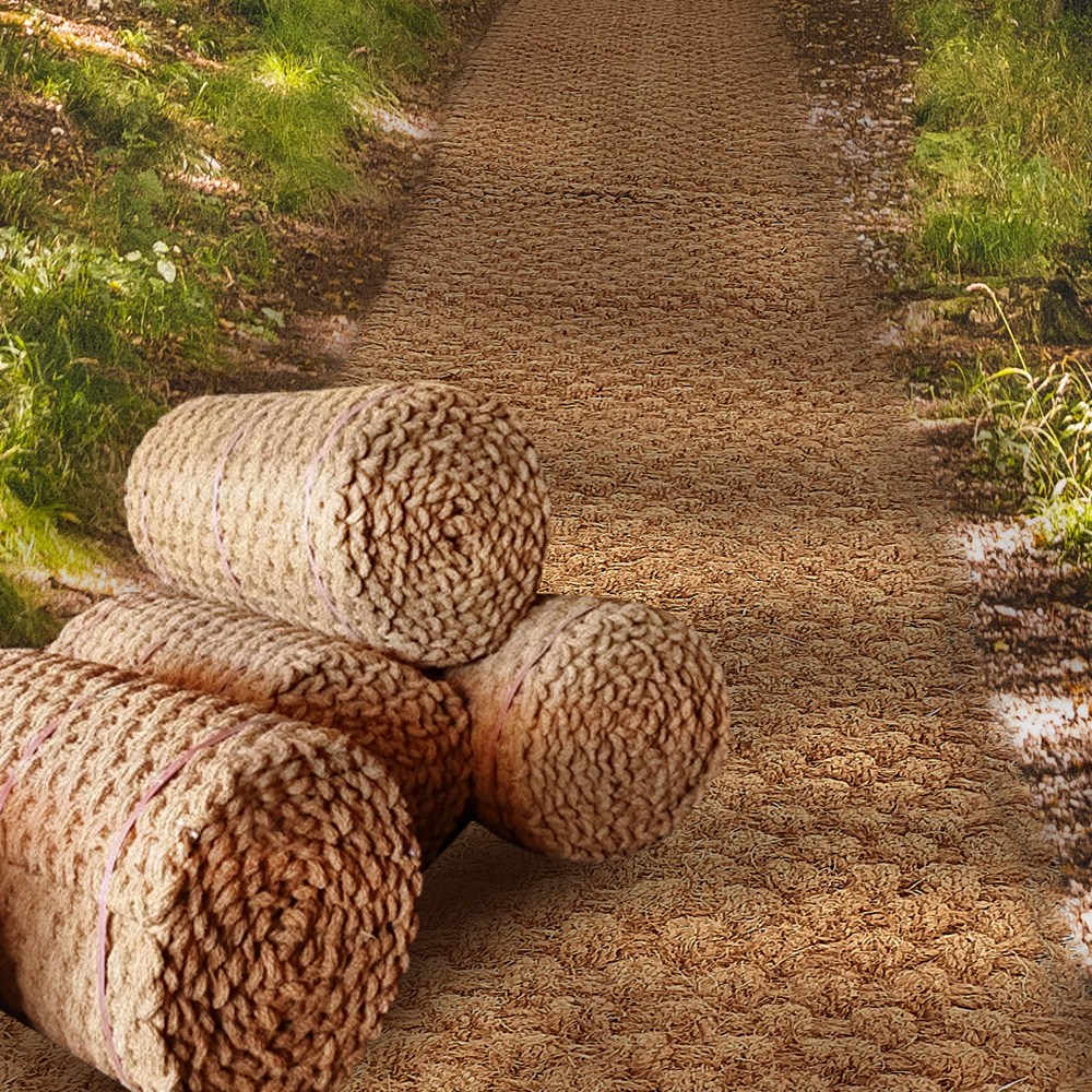 알뜨리 야자매트 길이 5m 10m 폭 0.6m 0.8m 1m 두께 35t 바닥 제초매트 야자수 코코넛 잡초방지 발판 매트 토목 벌초 등산로 벌초 깔개 야외 논슬립 매트 49,900원