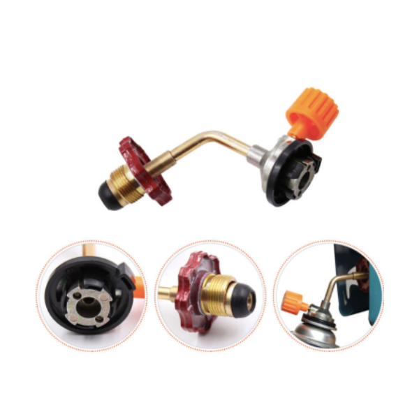 부탄 가스 버너 변환 어댑터 변환 젠더 토치 호스 아답터 캠핑 낚시, 1개, 단품 20,550원