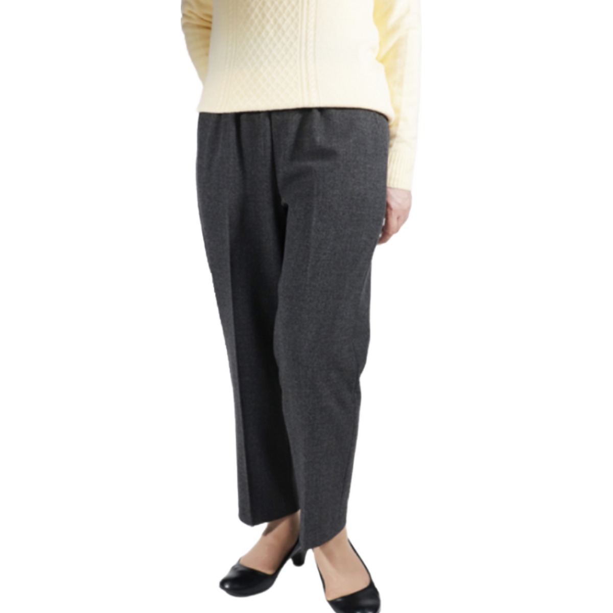 Made in Japan 겨울용 허리편한 일본 기모 바지 뛰어난 보온 수분흡수 발열기능 부모님 생신 명절 선물 병원 외출용 50대 60대 70대 중년여성 엄마옷 할머니옷 9453 55,000원