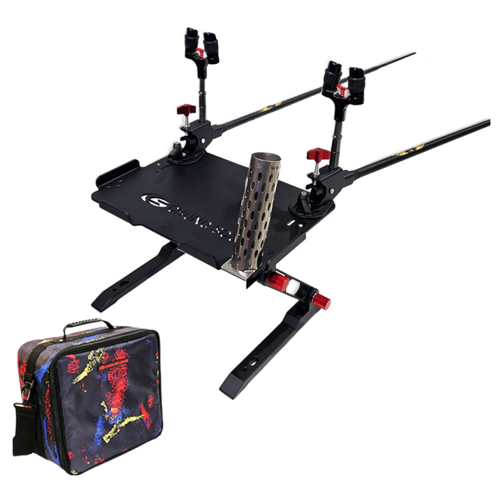 청수레져 양어장용 받침틀 세트 2단 3단 블랙 칸 가방 포함 179,000원