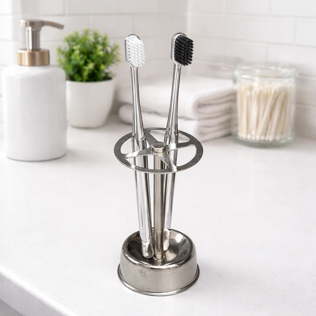 하우블리 에브리데이 스텐 욕실 칫솔꽂이, 실버, 1개 5,990원