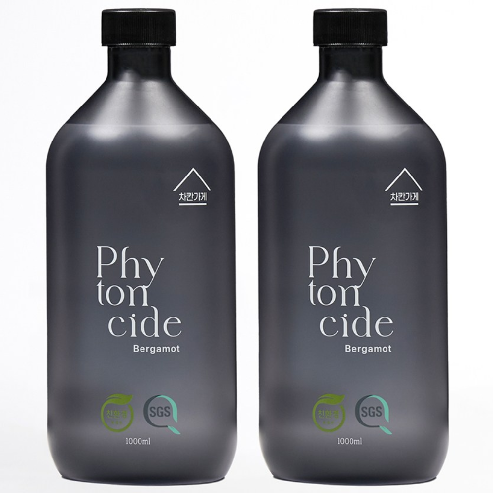 차칸가게 피톤치드 글로벌 친환경인증 명품 탈취제 국내유일 3대 생활악취 30분 99%제거 반려동물패드 화장실 음식 생선구이 1000ml 2개 73,000원