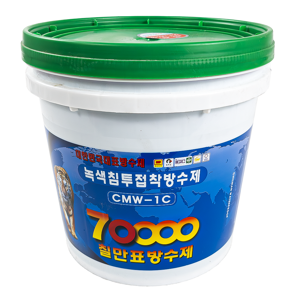 칠만표 침투접착방수제 균열 크랙 방수 보수제 CMW-1C 녹색, 1개 101,000원