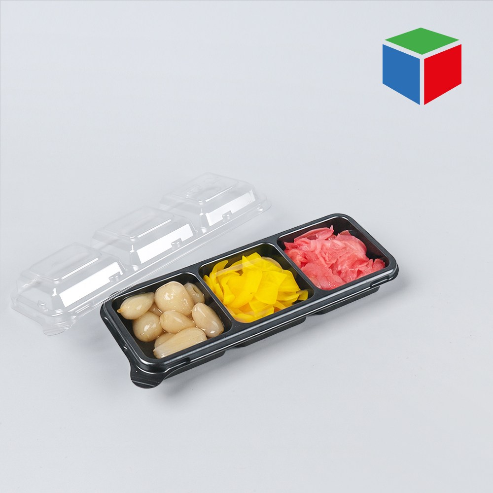 PET반찬용기 AJ-3찬용기 직사각 3칸 세트 126,400원