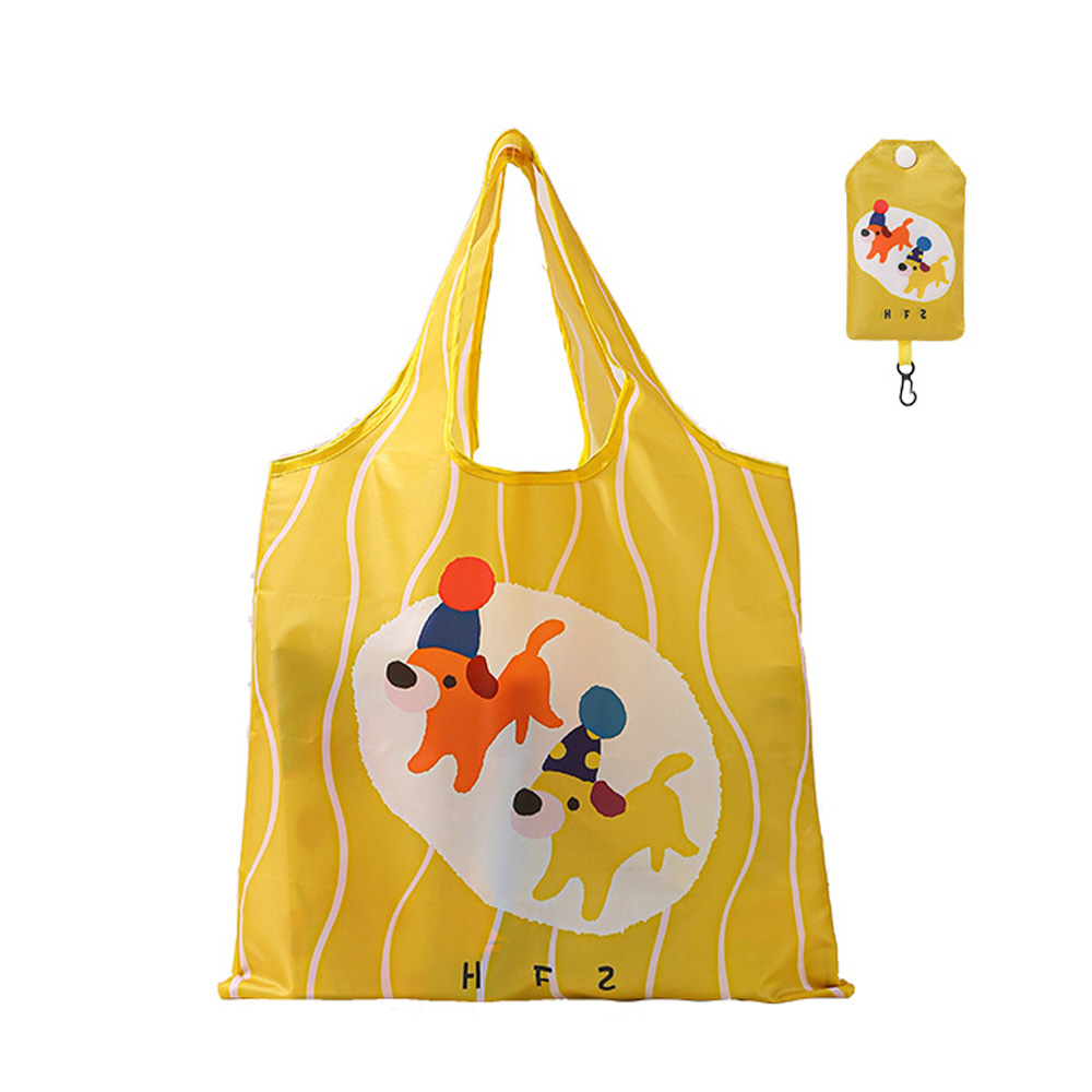 이지몰 접이식 장바구니 귀여운 강아지 캐릭터 휴대용 에코백 7,500원