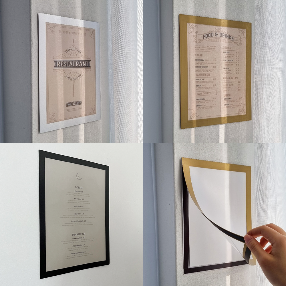 애드라벨 A6 A5 A4 A3 자석 게시판 주문제작 아파트 카페 어린이집 학원 유치원 대형 부착 알림판 19,000원