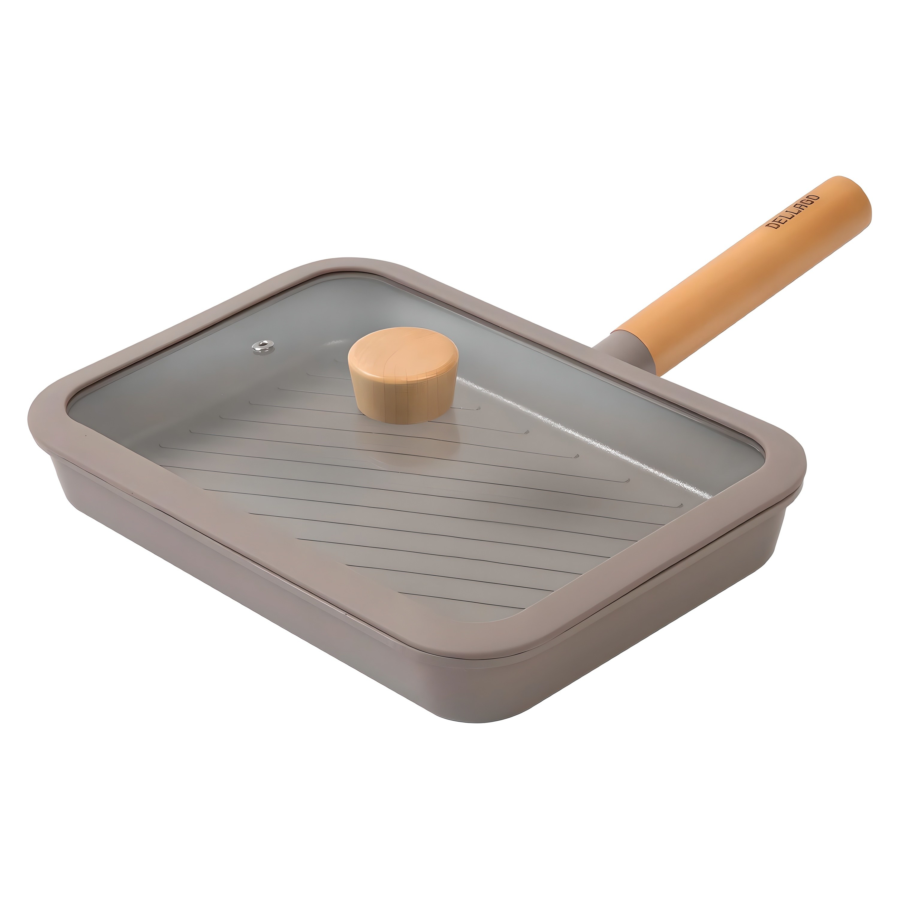 델라고 인덕션 통주물 사각그릴팬 베이지, 28cm, 1개 35,900원