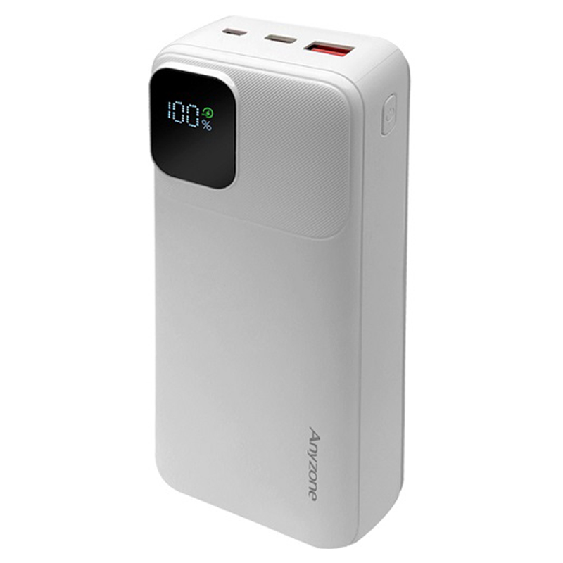 애니존 PD 22.5W QC3.0 케이블 일체형 대용량 보조배터리 20000mAh, 화이트, 1260110/1S2P 22,700원