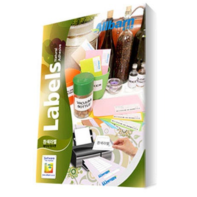 올바른라벨 레이저 잉크젯 공용 흰색 라벨지 9,560원