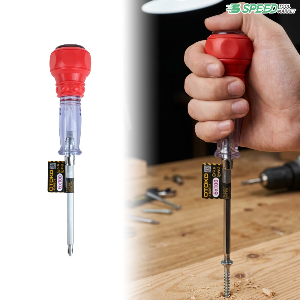 베셀 전공 양용 십자 일자 드라이버 NO.220W 100mm 도라이버 8,600원