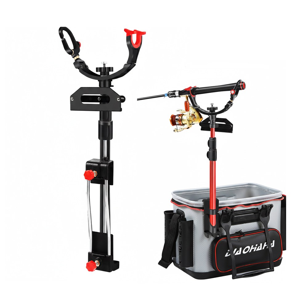 밑밥통 거치대 받침대 3단 바칸 로드 낚시대 스탠드 미끼통 걸이 홀더 삐꾸통 살림통, 땡스 밑밥통 3단거치대 21,990원