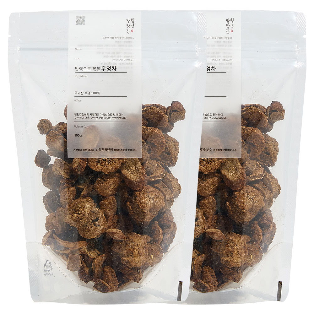 방앗간청년 압력으로 볶은 국산 100% 우엉차, 100g, 1개입, 2개 19,820원