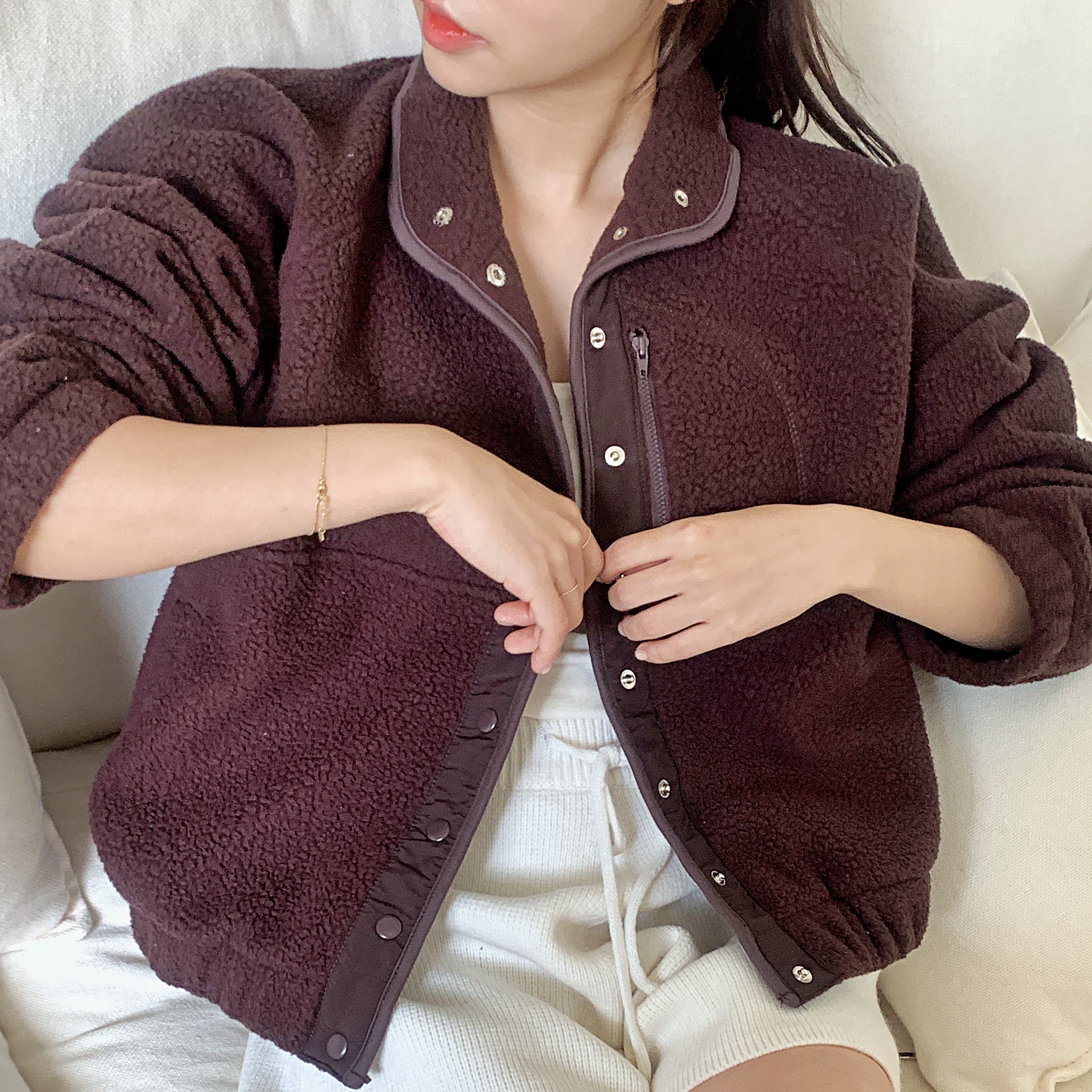 쪼예 FW필수템 후리스 뽀글이 자켓 점퍼 35,010원