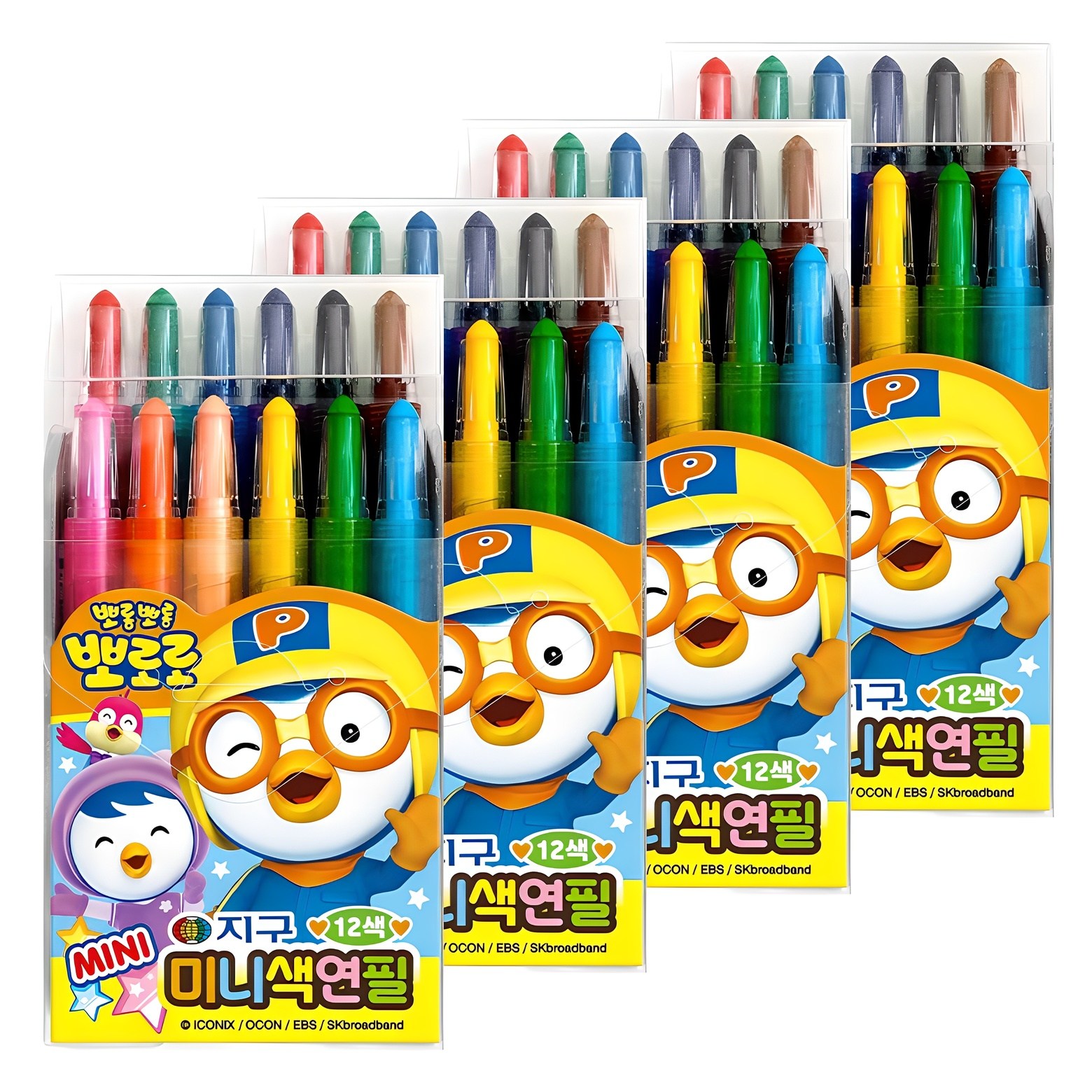 지구화학 뽀로로 미니 색연필 10,300원