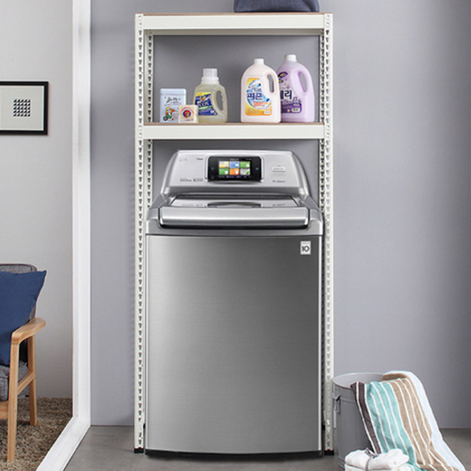 스피드랙 2단 세탁기선반 화이트, 1개 64,900원
