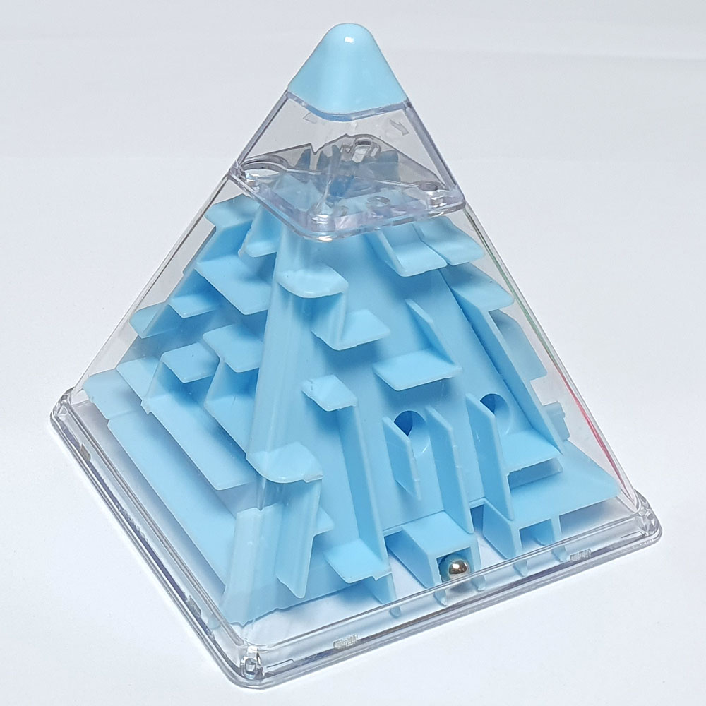 3D입체 미로찾기퍼즐 2종류 4색상/ 정6면체 피라미드 5면체 미로퍼즐 게임놀이완구 어린이선물 게임완구 순발력 지능개발 게임완구장난감 2,200원