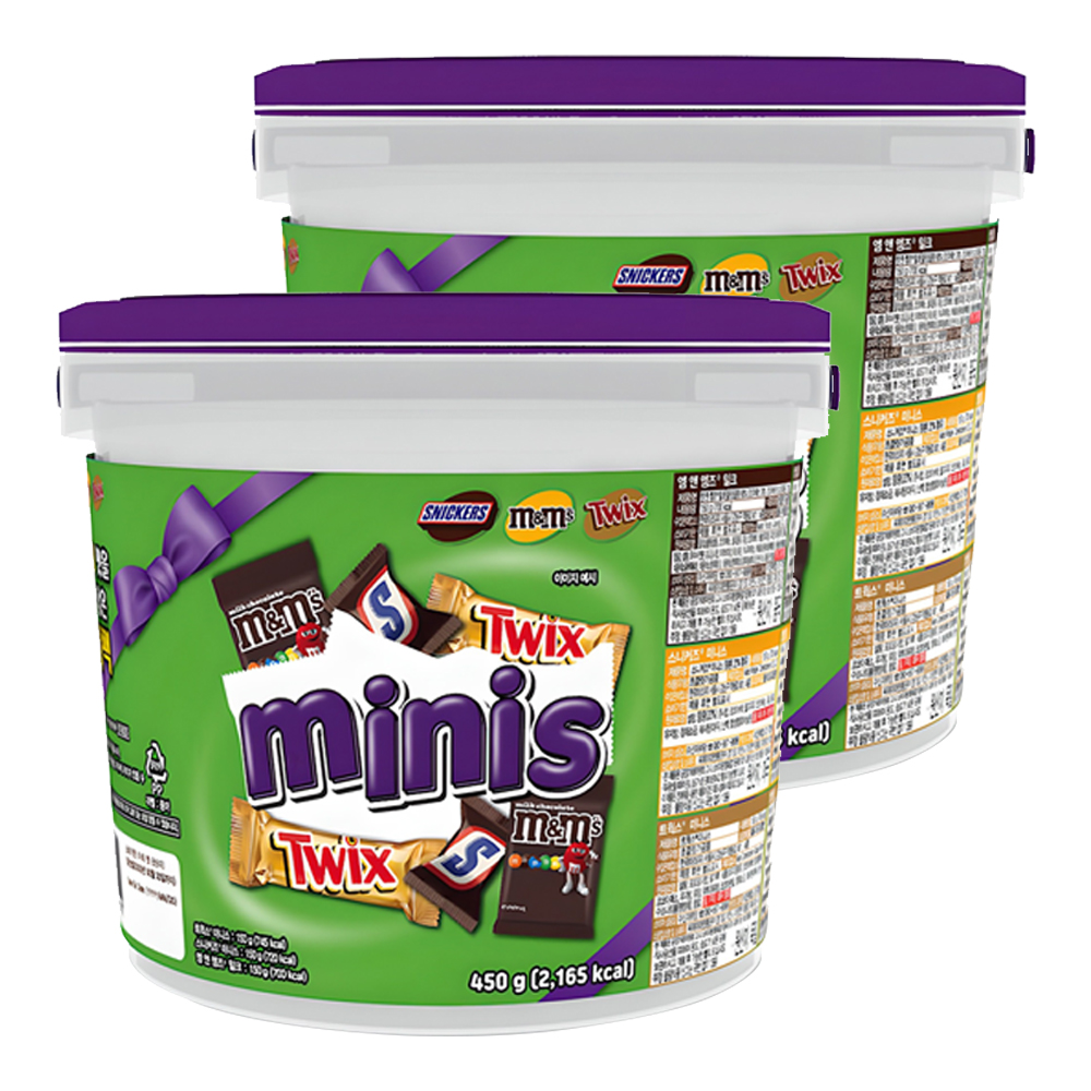 마즈 엠앤엠즈 스니커즈 트윅스 초콜릿 믹스드 기프팅 버켓 42,600원