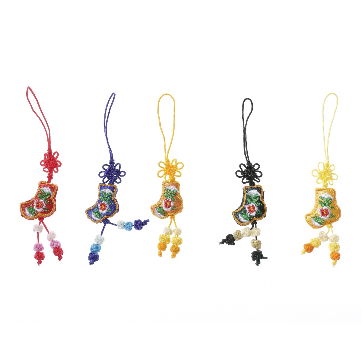 전통매듭 전통노리개 나비매듭 국화매듭 장신구줄 휴대폰줄 장식소품, 50개 22,500원