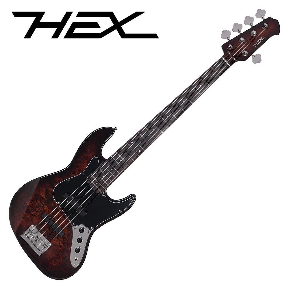 헥스 B365 G/TBR 5현 재즈 베이스 기타 499,000원