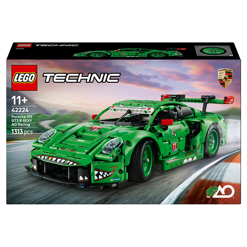 레고 테크닉 42224 Porsche 911 GT3 R REXY AO 레이싱카, 혼합색상, 1개 178,800원
