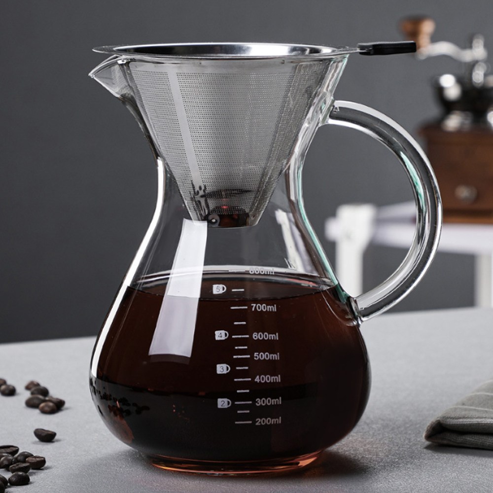 도토로 로하티 소울카페 필터 드립서버 세트(800ml) (핸들) 29,070원