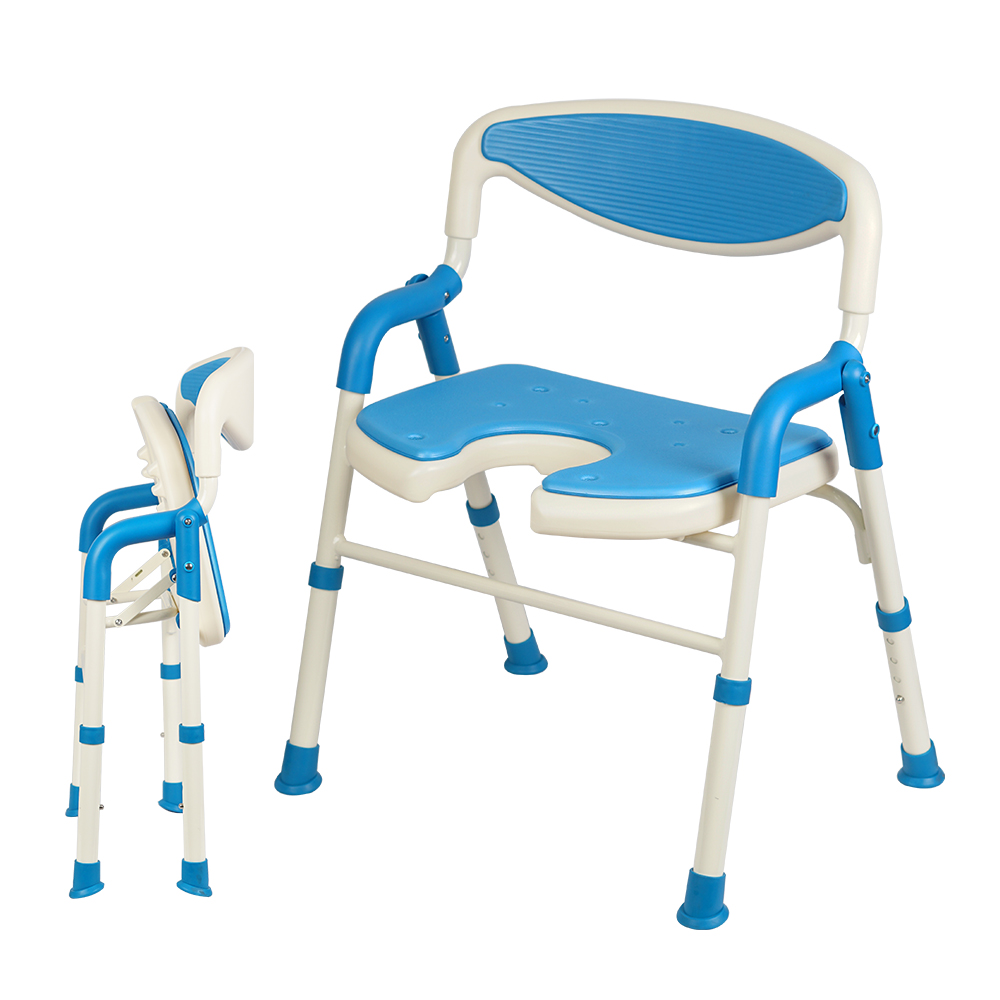 진산메디칼 U자형 접이식 노인 목욕의자 등받이 환자용 욕실 샤워의자 어르신 장애인 JS-185 89,140원