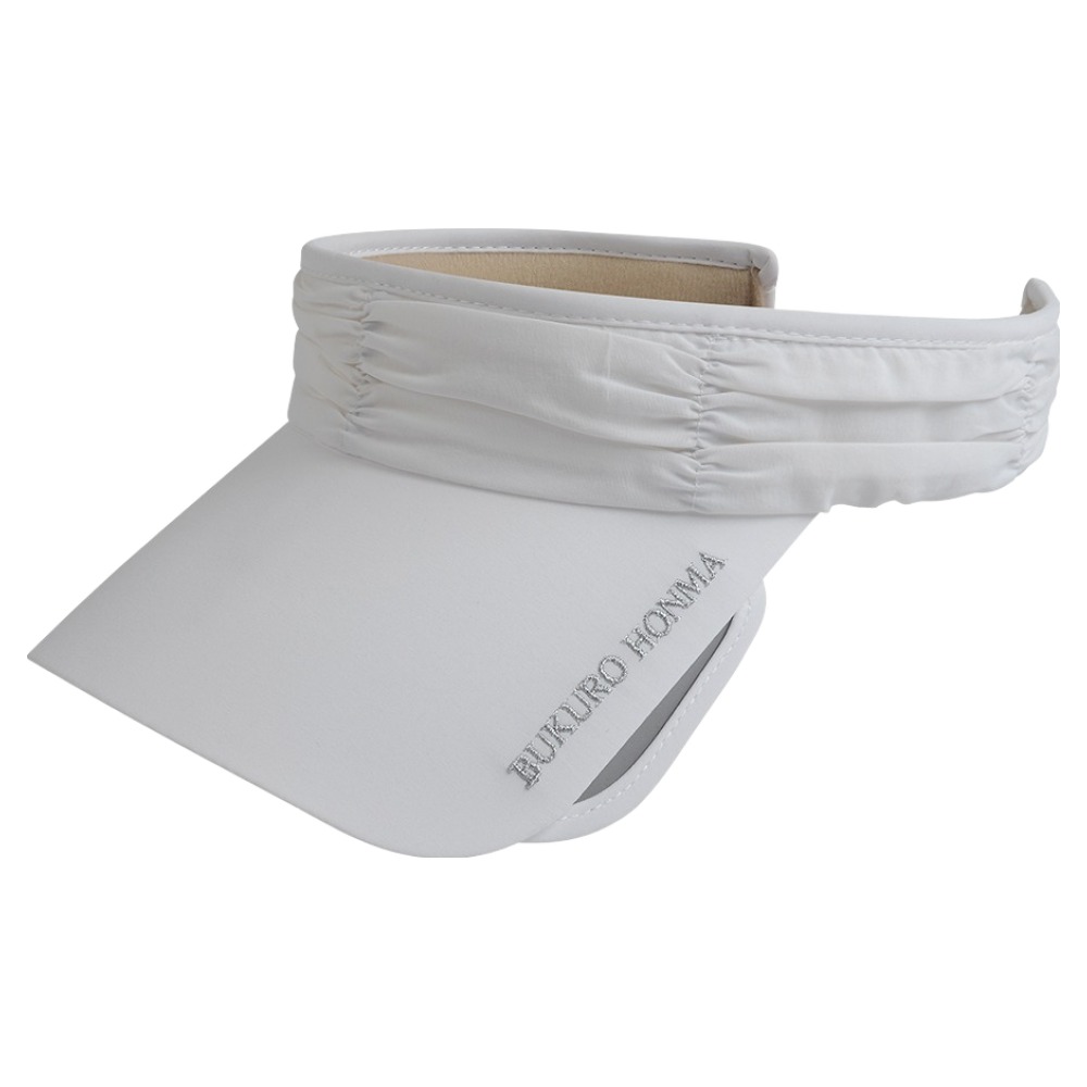 부쿠로혼마 여성용 슬라이드 돌돌이 선바이저 골프 모자 B52WCP91, 1개, 화이트 44,720원