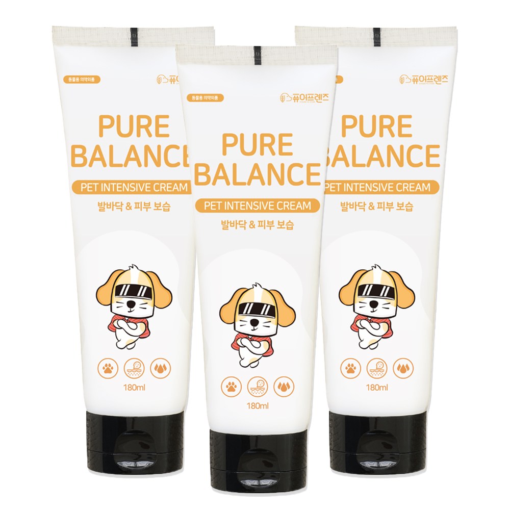 퓨어프렌즈 강아지보습제 피부각질 코보습제 로션크림밤, 180ml, 3개 50,000원