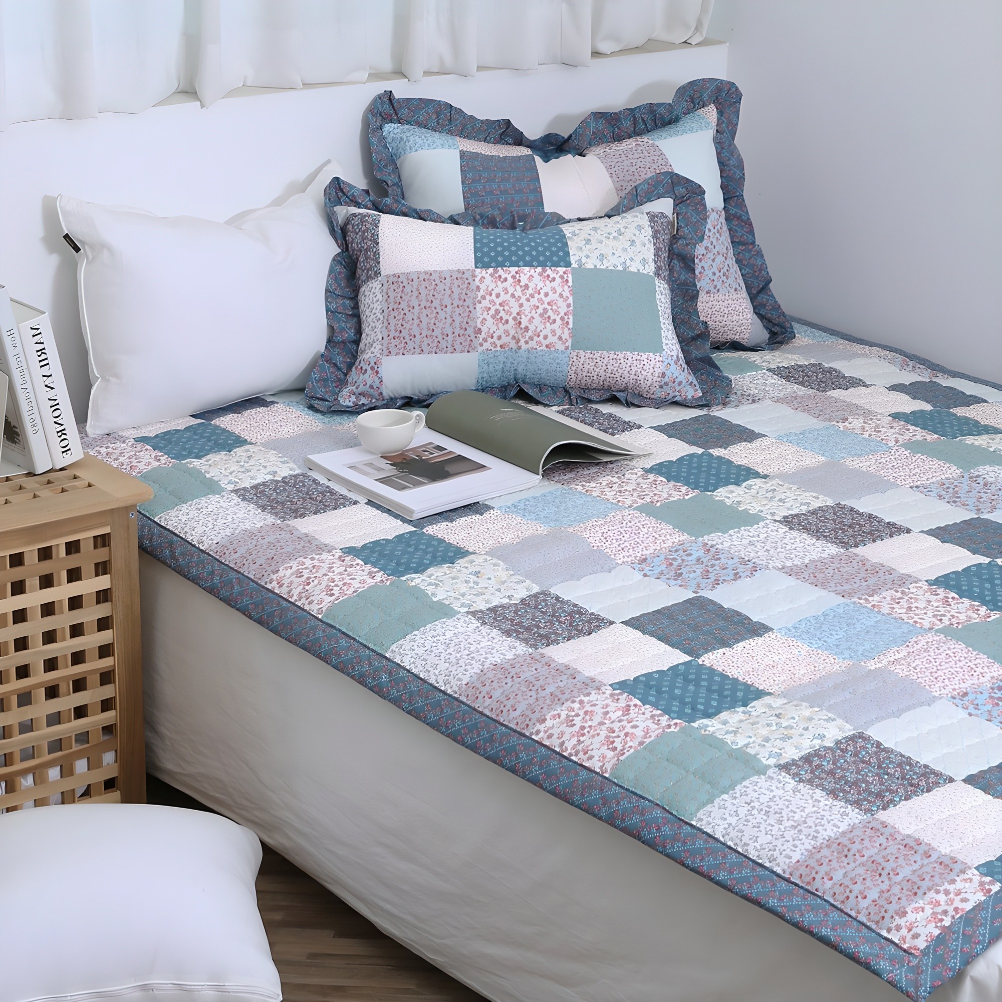 세라패치 30수 광목면100% 침대패드 겸 카페트, 특대/ 퀸/ 슈퍼싱글 28,500원