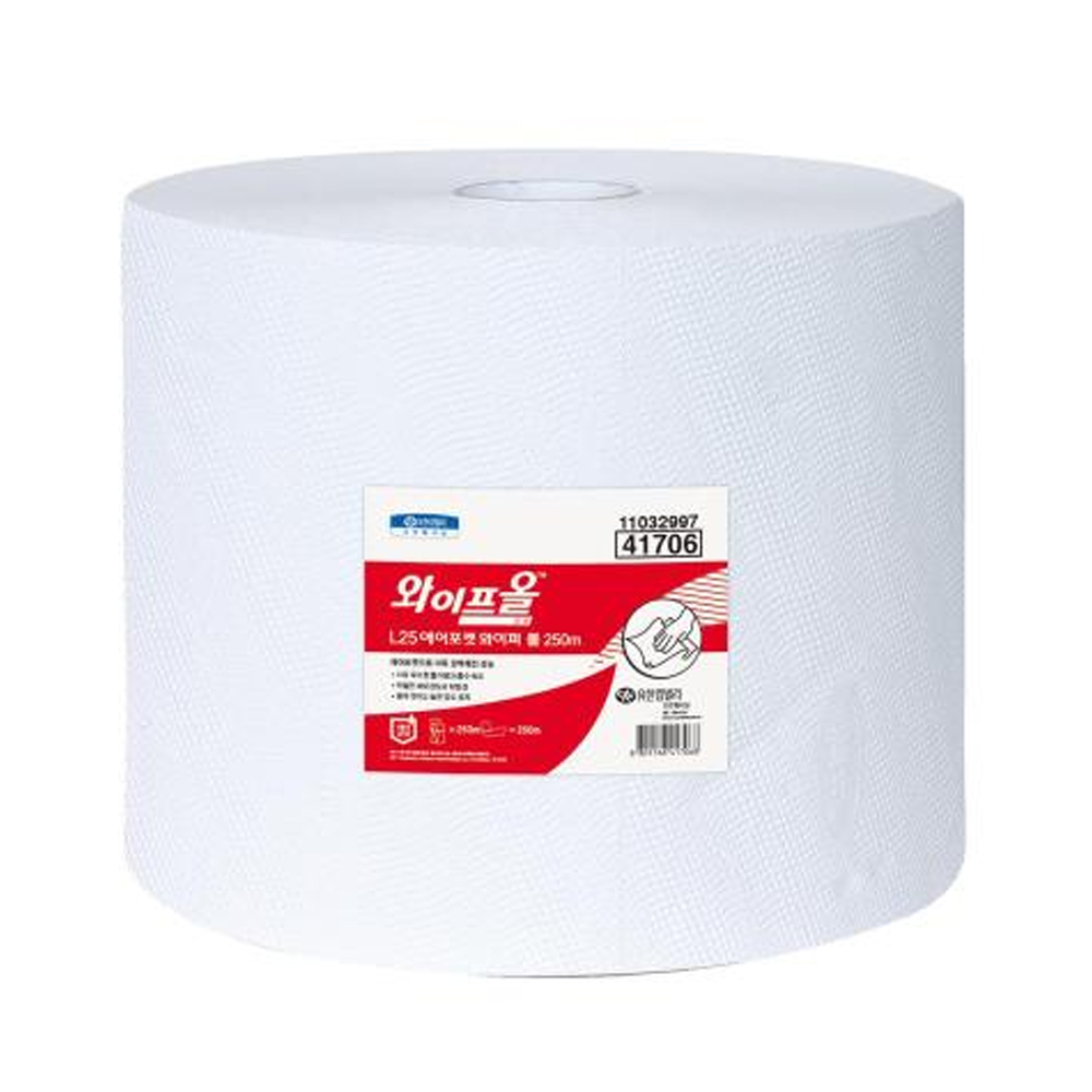 유한킴벌리 와이프올 L25 3겹 소형 50매 신형 에어 포켓 종이 보루 와이퍼 타올 와이퍼올 종이보루 행주 헝겊 wipeall wiall 실험실 산업용 기름 흡수 와이프롤 와이퍼롤, 1개 51,740원