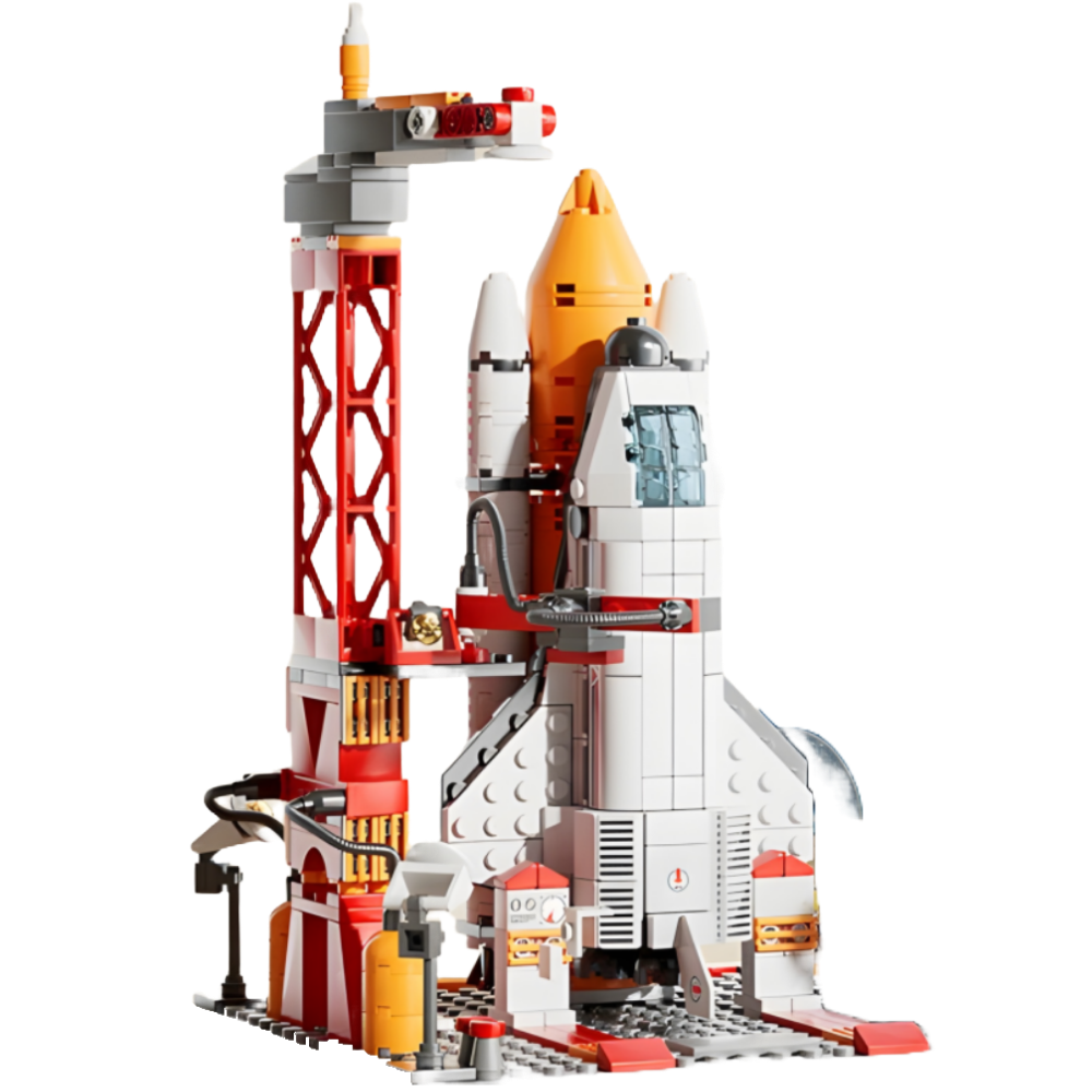 우주선 조립 호환 블럭, 1개, 혼합색상 15,900원