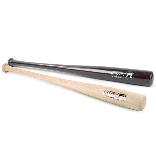 국산 한신 F1 목재 야구 배트 나무 33인치 성인용, 한신F1 나무배트 33인치 브라운, 1개 23,800원