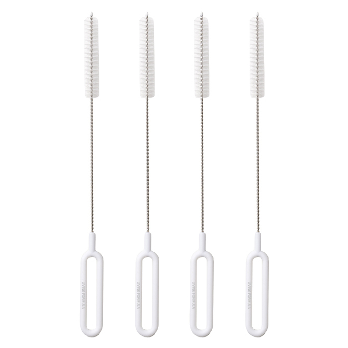 생활공식 스테인리스 빨대 세척솔, 4개, 화이트 8,870원