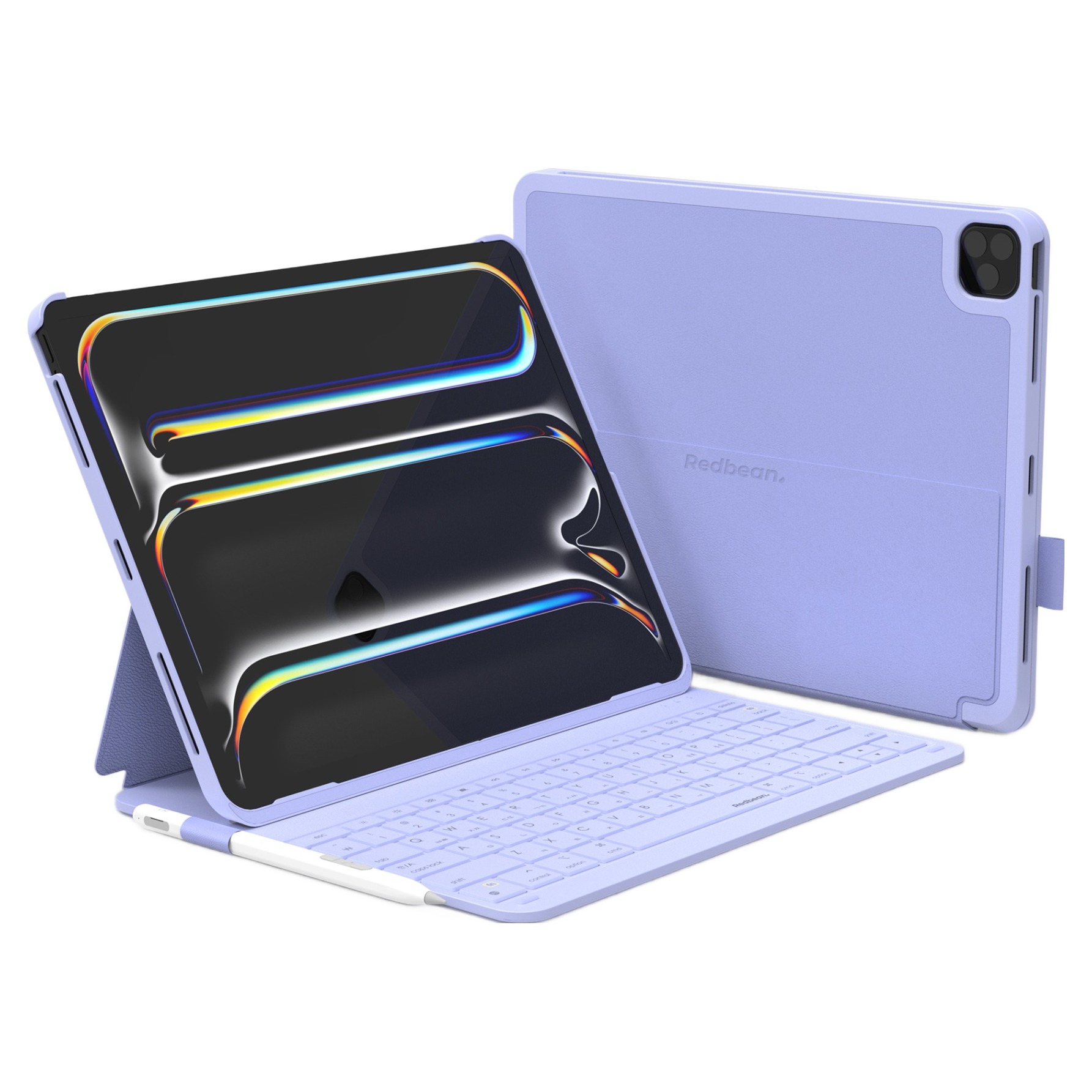 레드빈 블루투스 무선 매직 키보드 케이스, 미스티바이올렛, 1개 59,900원