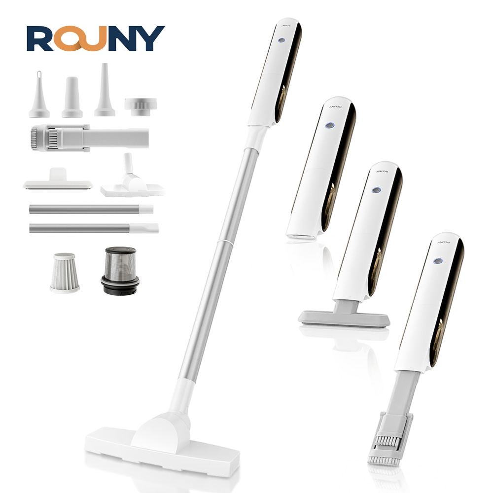 한국A/S ROUNY BLDC모터 다용도 핸디형 5 in 1 무선 진공청소기 먼지 흡입과 바람 부는 겸용 휴대용 청소기 강력 에어건, 현재가 104,800원