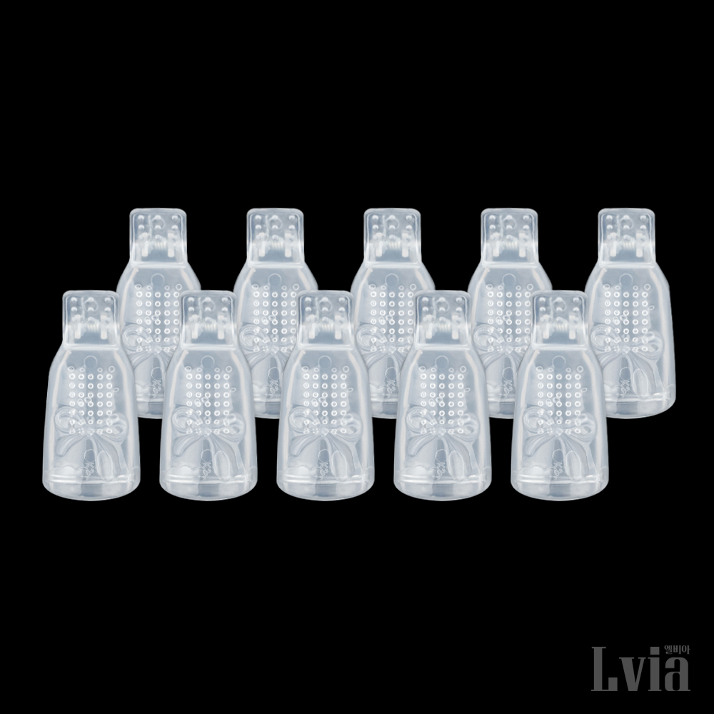 네일 아트 쏙오프 클립 젤네일 제거 손가락 집게, 10개 3,900원