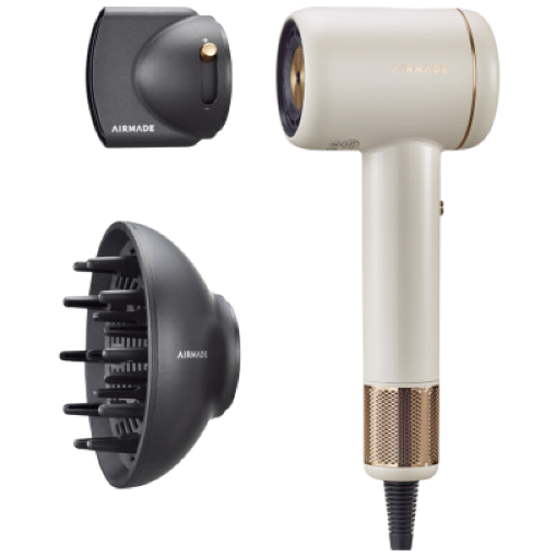 에어메이드 프리미엄 스마트 헤어 스타일러 슈퍼글로닉 드라이어 1600W, 화이트, 단일상품 179,000원