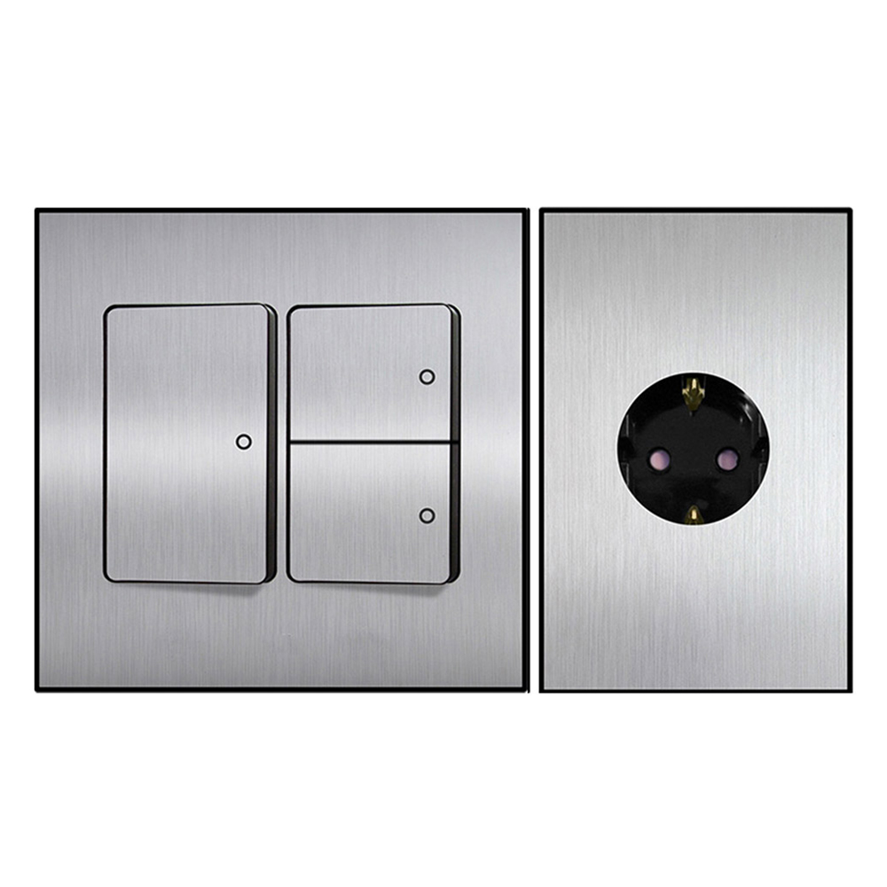 보에담 스위치 3구 2개용 점프선 내장 + 매입 콘센트 1구 세트 17,400원