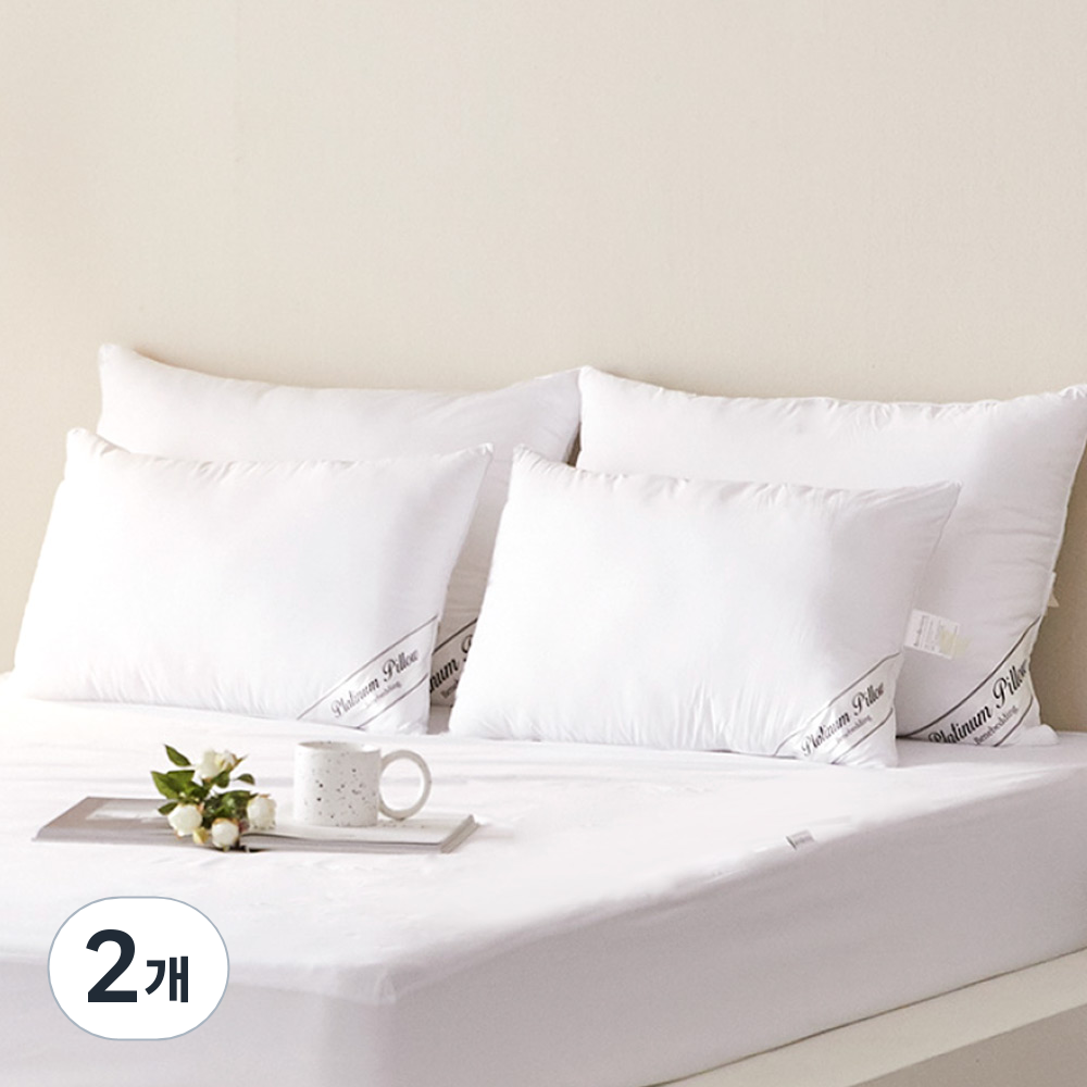 베네베딩 플래티넘 마이크로화이버 호텔 베개솜 일반형, 화이트, 2개 17,900원