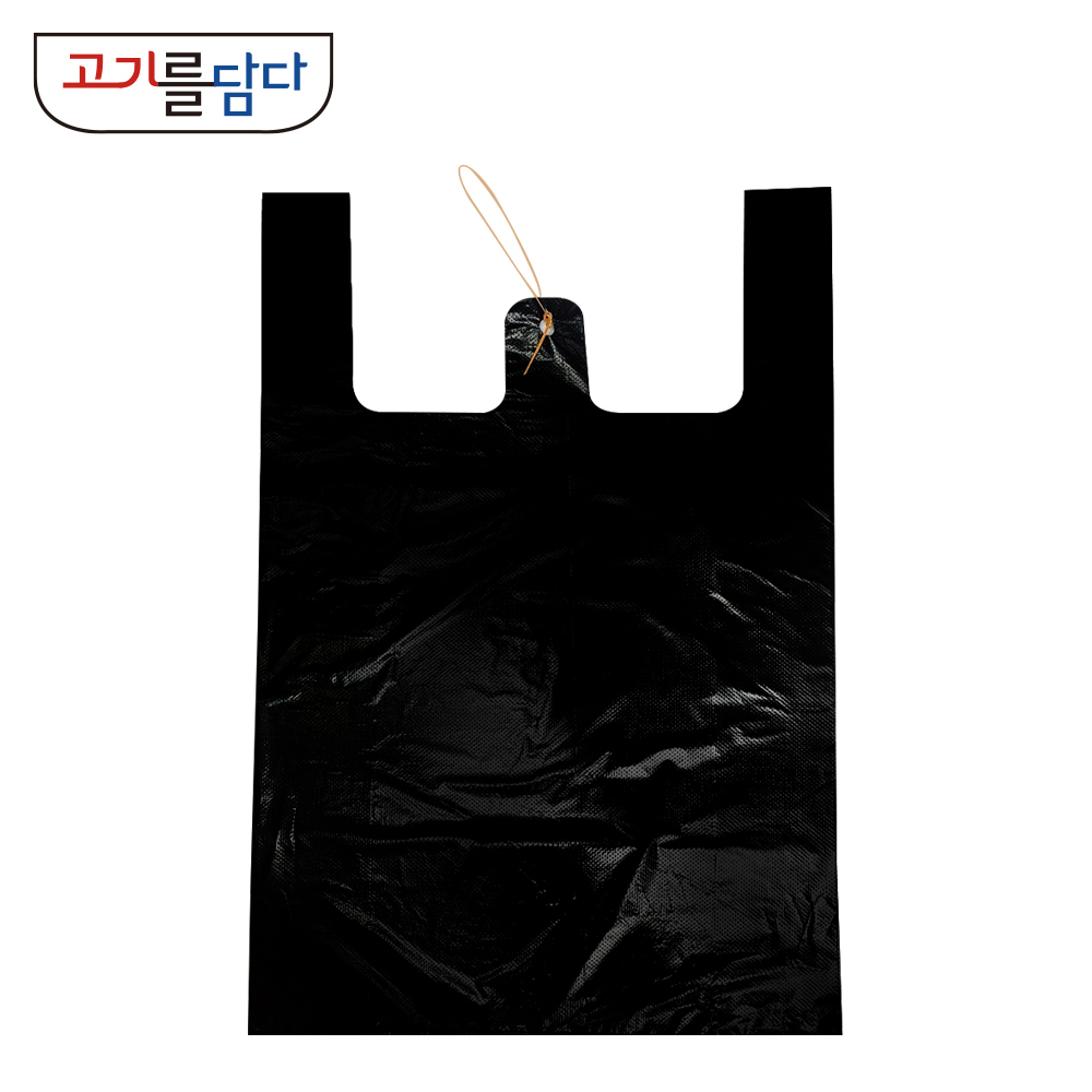 고담 프리미엄 튼튼한 손잡이 비닐봉투 마트 검정봉투 10,800원