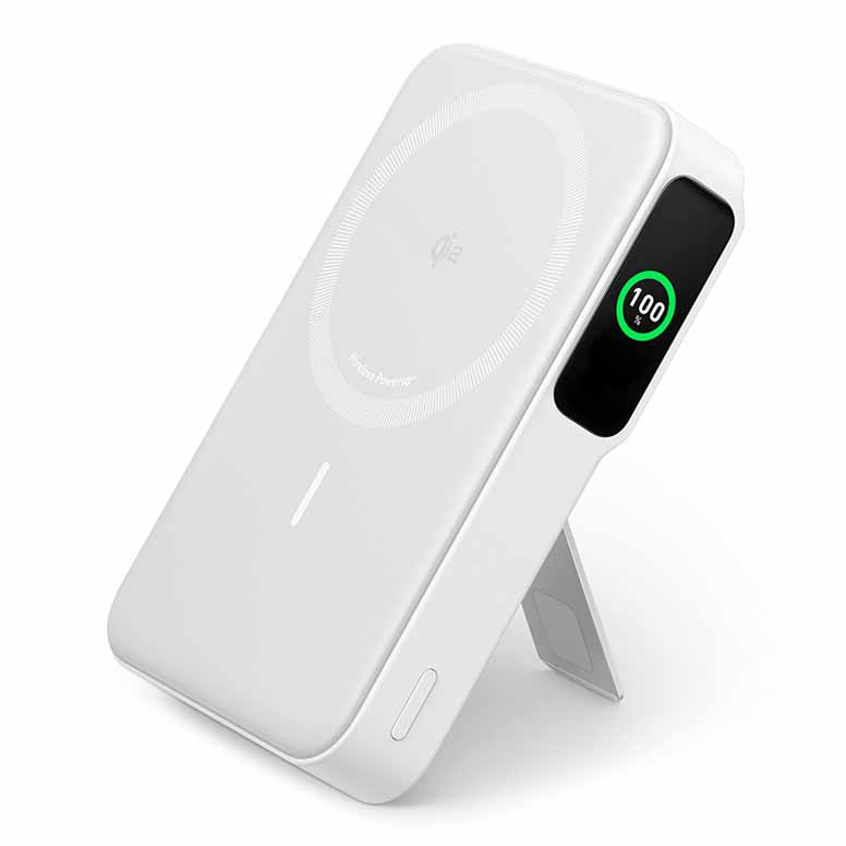 앤커 맥고 Qi2 파워뱅크 무선충전 마그네틱 맥세이프 호환 보조배터리 10000mAh 15W, 단일상품, 화이트 58,990원